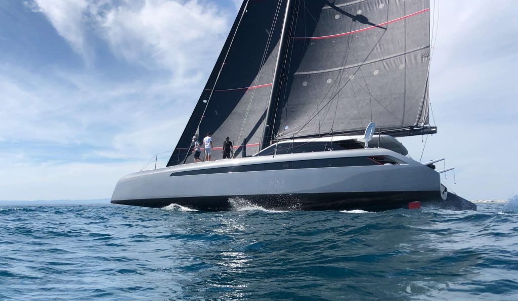 Speedy Progress - Gunboat 6803 Sea Trials