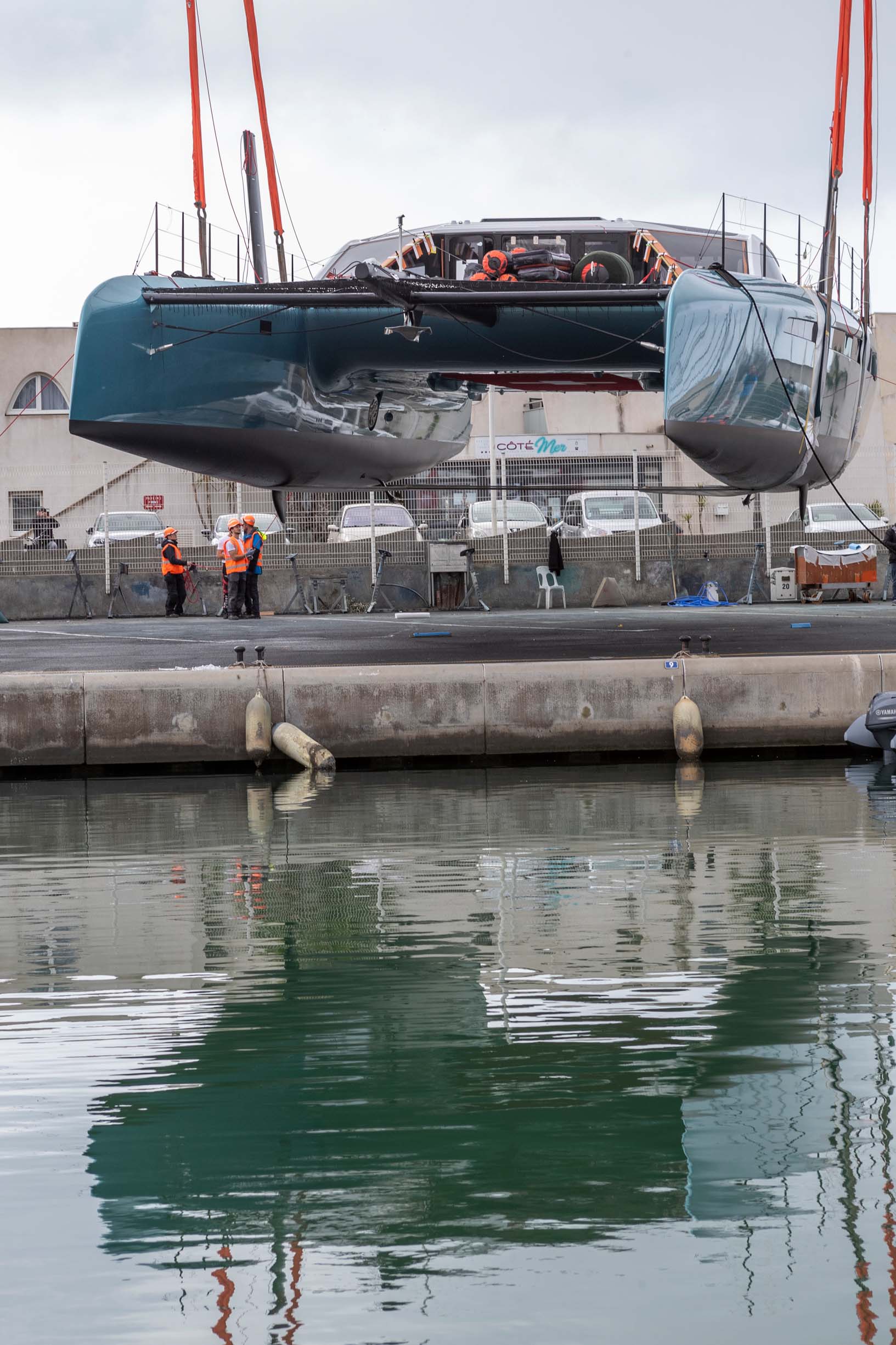 23/02/2022, La Grande Motte (FRA), Launch Gunboat 68-05 Break Free